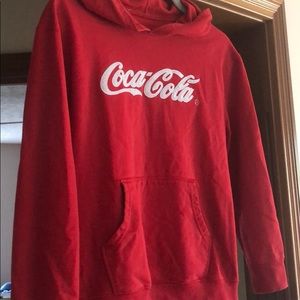 Children’s Coca Cola appliqué hoodie sweatshirt